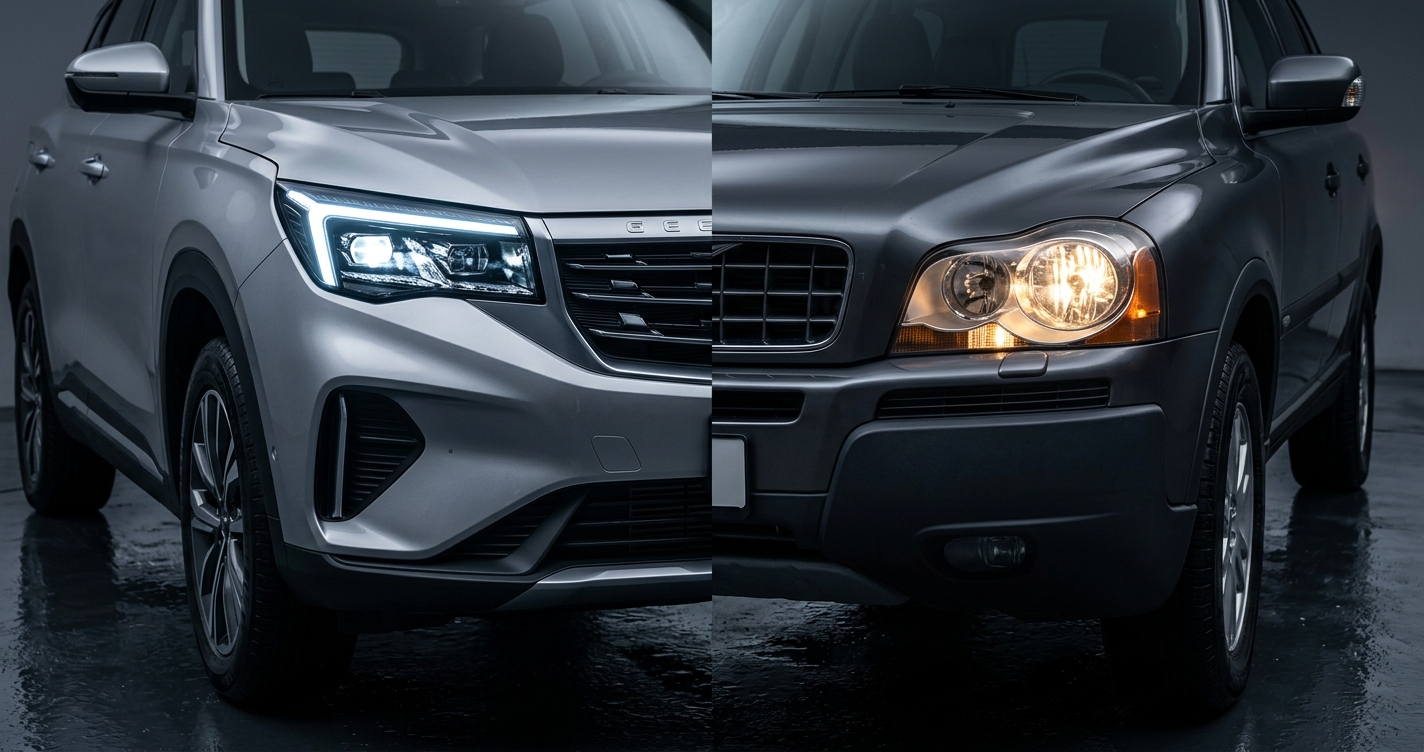 Geely Atlas 2026 — сравнение нового и старого поколения кроссовера